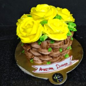 Basket Theme Cake