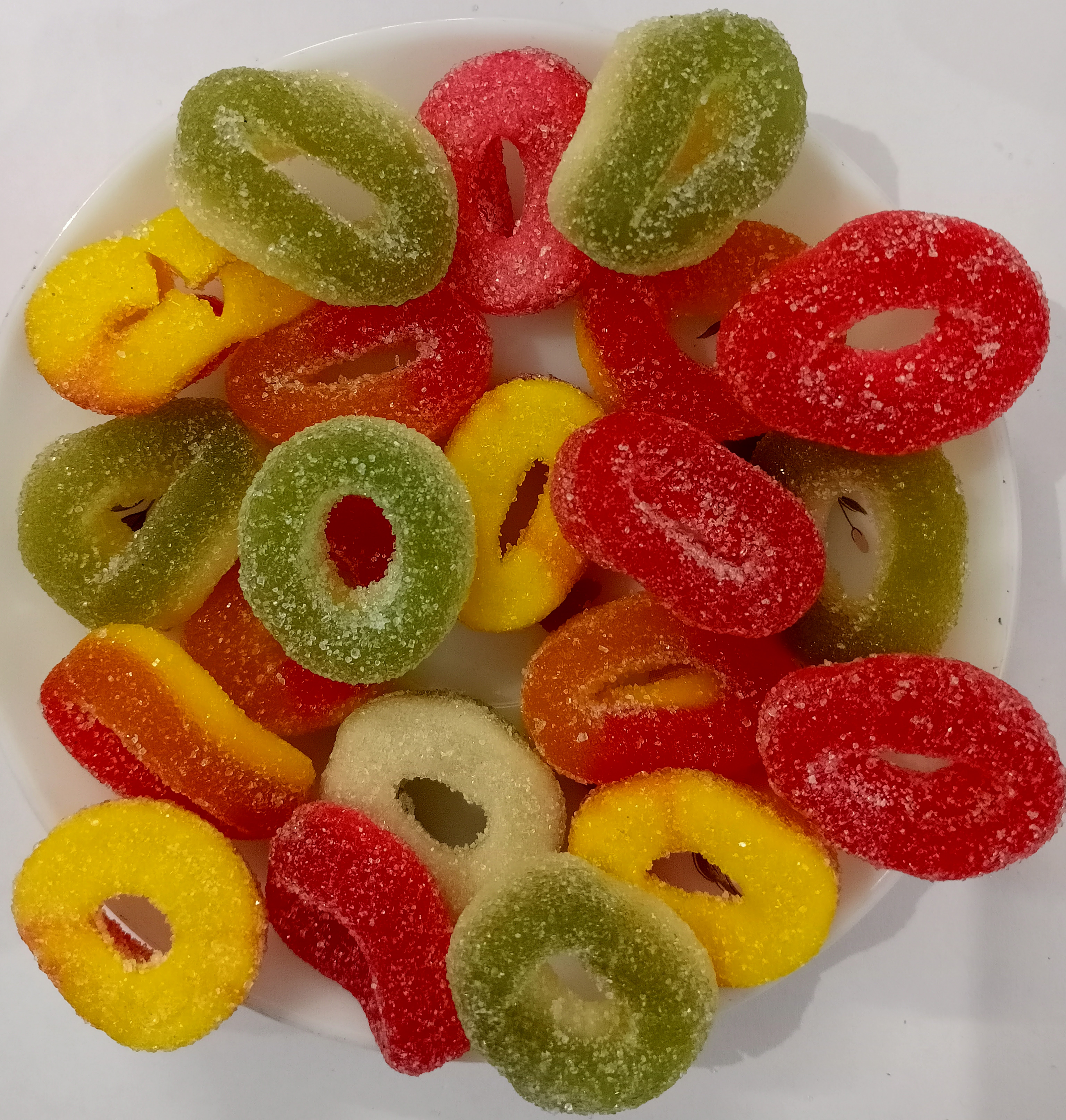 Gummy Peach Rings