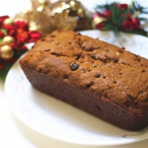 EGGLESS CHRISTMAS PLUM CAKE